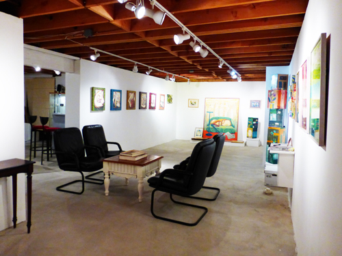 Studio T-7 gallery space
